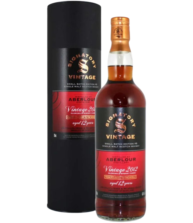 Signatory Aberlour 12YO Vintage 2012 Oloroso Casks (48,2%)