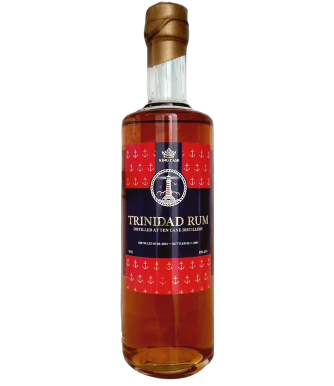 King Cask Ten Cane Distillery - King Cask Trinidad Rum (55%)