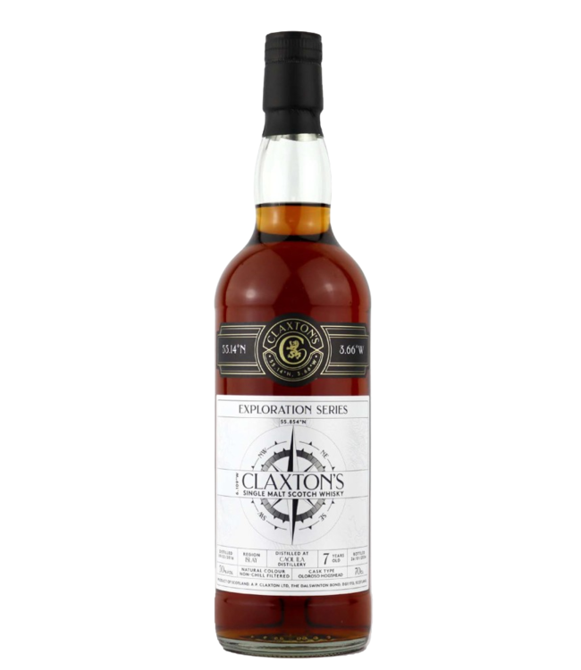 Claxton's Exploration Caol Ila 2016 - 7YO Oloroso Hogshead (50%)