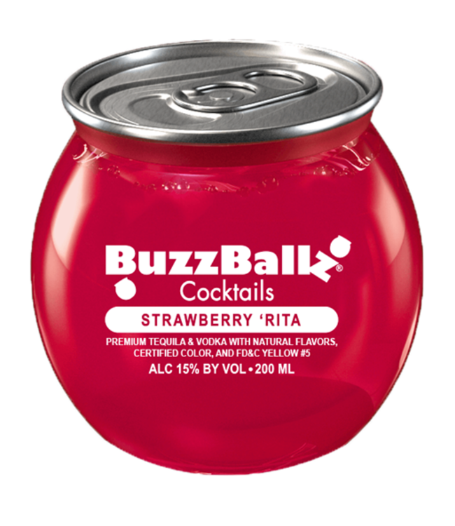 BuzzBallz Cocktails Strawberry 'Rita (13,5%)