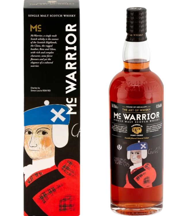 House of McCallum McWarrior Single Malt Whisky - Pedro Ximenez Cask  Finish