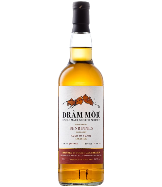 Dràm Mòr Benrinnes 10YO - Palo Cortado Hogshead (54,3%)