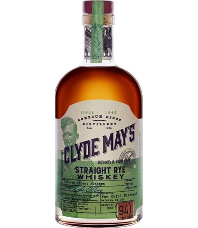 Clyde May's Straight Rye Whiskey