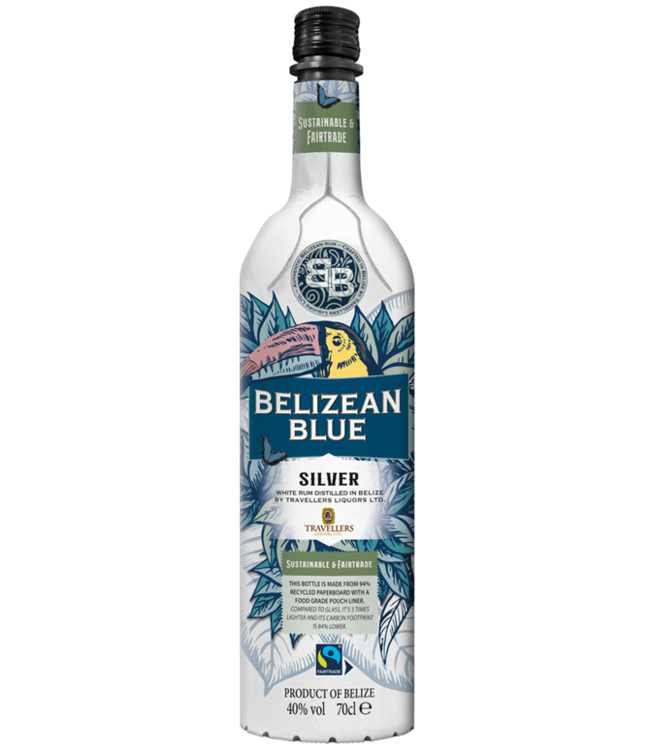 Belizean Blue Silver (40%)