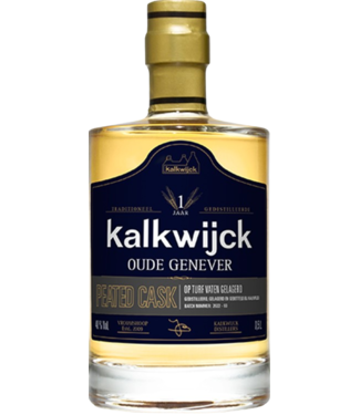 Kalkwijck distillers Kalkwijck Oude Genever 1YO Peated Cask (40%)