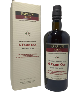 Papalin Papalin Haiti Rum 6YO Sherry Cask (54,1%)