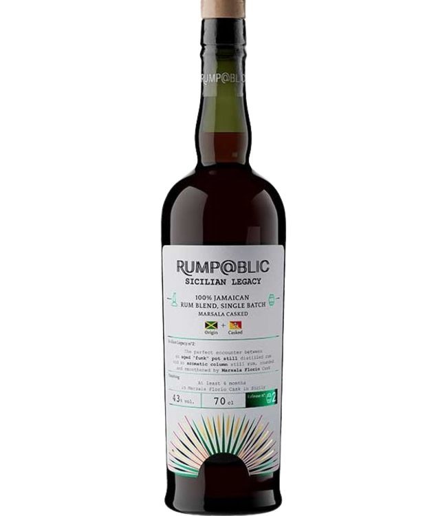 Rump@blic Rump@blic Sicilian Legacy Jamaica Potstill Rum Single Batch (43%)