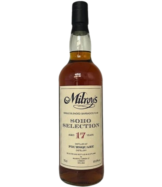 Milroy's Foursquare 17YO - Milroy's Soho Selection (61%)