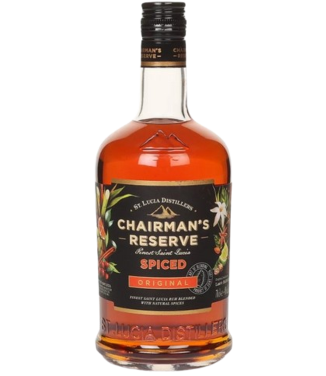 Chairman's Saint Lucia Rum Chairmans Reserve Spiced Rum  (40%)