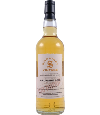 Signatory Vintage Signatory Vintage Ardmore 2012 - 12YO 2nd Fill Bourbon Barrels (57.1%)