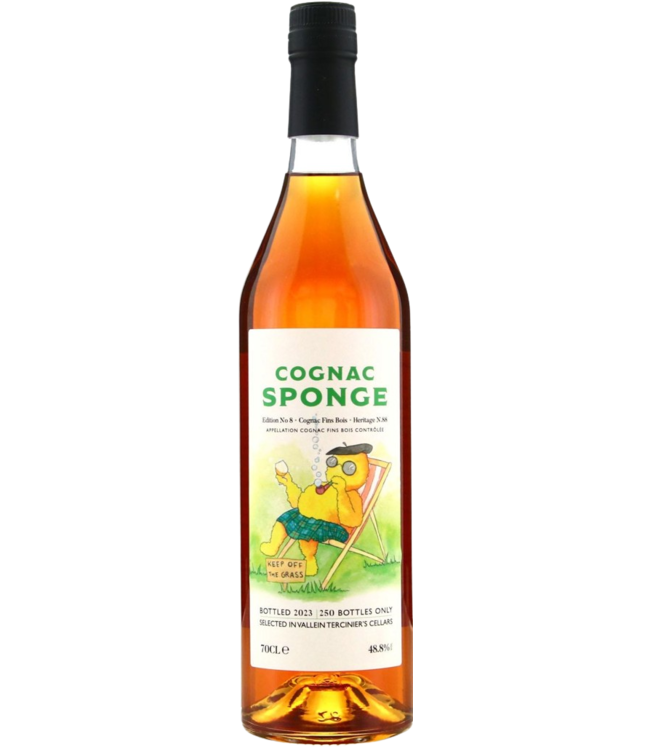 Cognac Sponge Edition No.8 - Cognac Fins Bois N. 88 (48,8%)