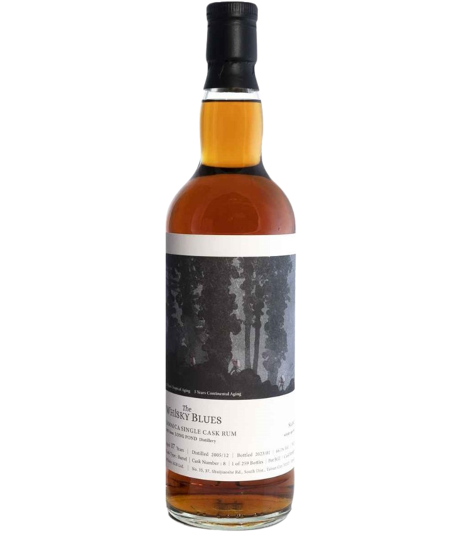 The Whisky Blues Long Pond Distillery 17YO Single Cask Rum - The Whisky Blues (66.1%)