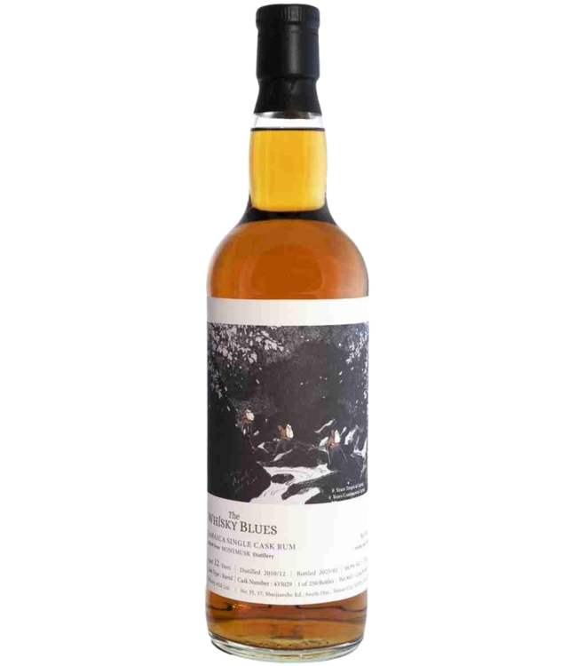 The Whisky Blues Monymusk Distillery 12YO Single Cask Rum - The Whisky Blues (66.9%)