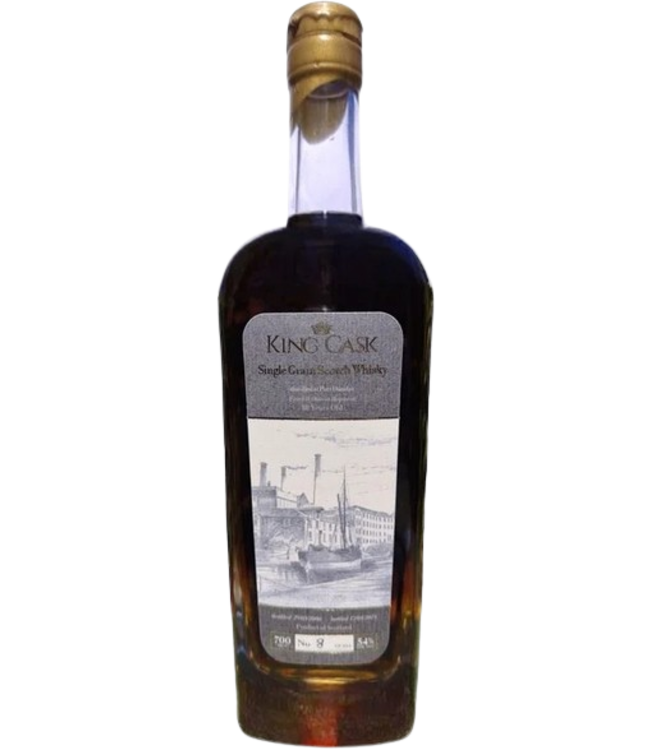 King Cask Port Dundas 18YO Single Grain Scotch Whisky 0- King Cask (54%)