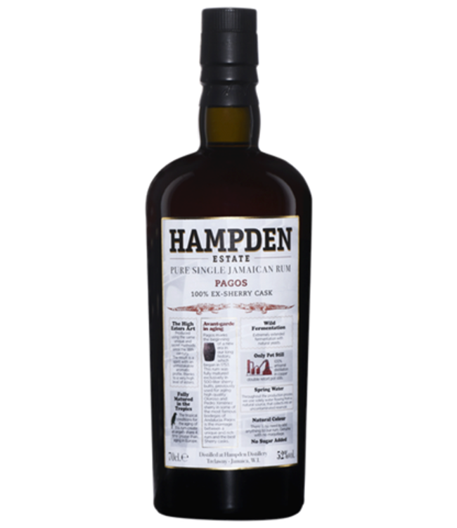 Hampden Estate Distillery Hampden Estate Pagos Sherry Cask Rum (52%)