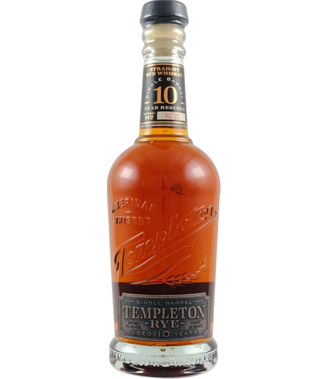 Templeton Rye Templeton Single Barrel Rye 10YO (52%)