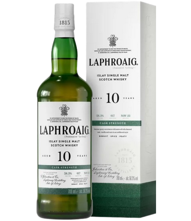 Laphroaig Laphroaig 10YO Cask Strength Batch 17 (58,3%)
