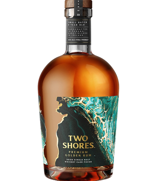 Two Shores Rum Irish Single Malt Finish (43%)