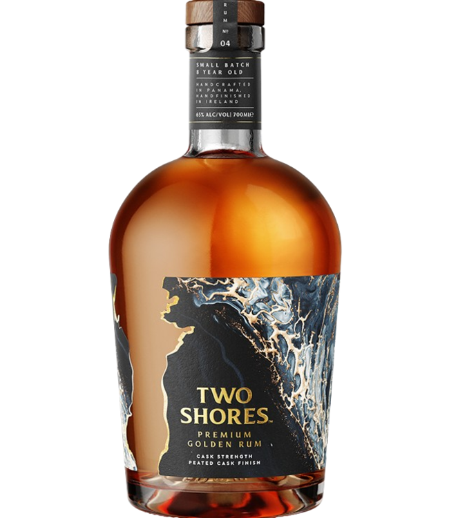 Two Shores Two Shores Rum Peated Cask Finish (65%)