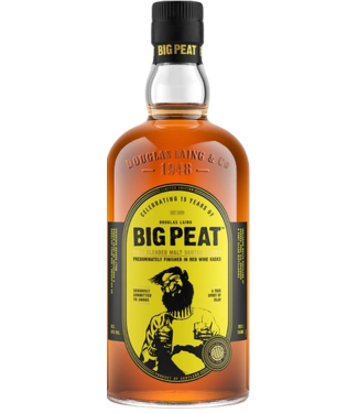 Douglas Laing's Big Peat 15th Anniversary Red Wine Cask Finish (50%)