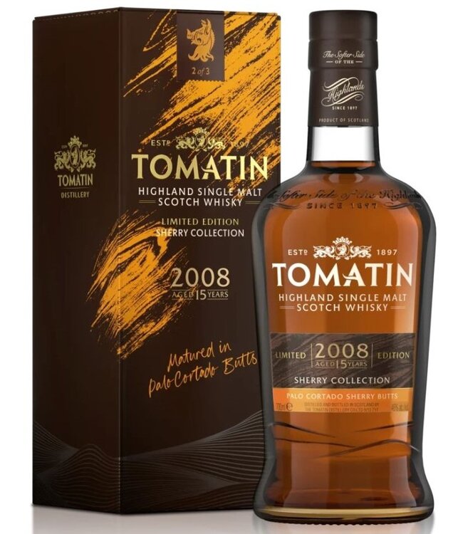 Tomatin 15YO Palo Cortado (46%)