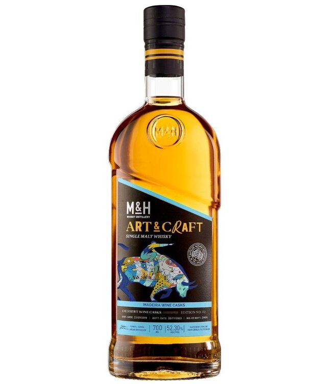 Milk & Honey Distillery M&H Art & Craft Madeira Dessert Wine Whisky (52.3%)