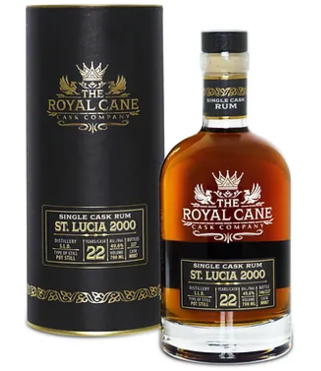 The Royal Cane St. Lucia 2000-22YO (49.6%)
