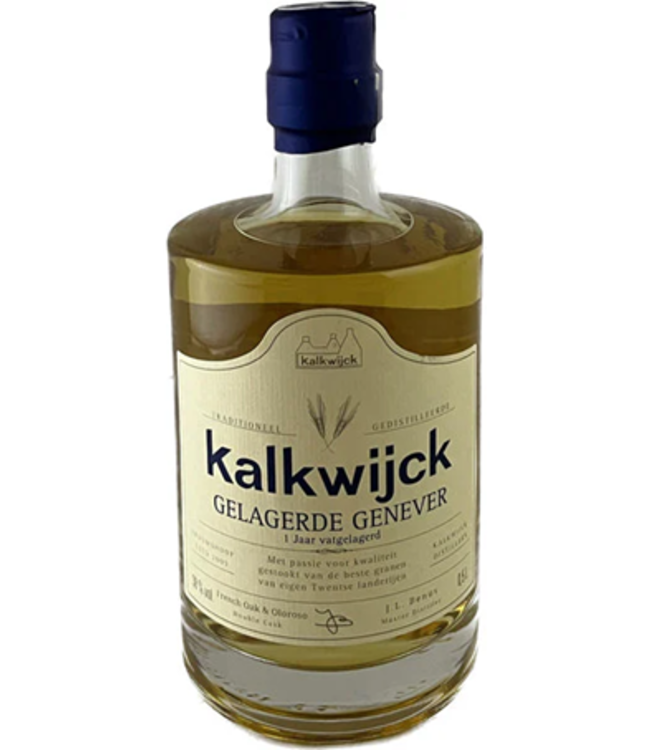 Kalkwijck Gelagerde genever 1 jaar ( 0.50 ltr. )