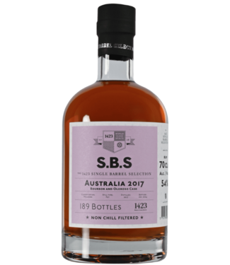 1423 S.B.S 1423 S.B.S Australie 2017 Oloroso (54%)