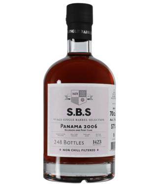 1423 S.B.S 1423 S.B.S Panama 2006 Bourbon & Port Cask (57%)