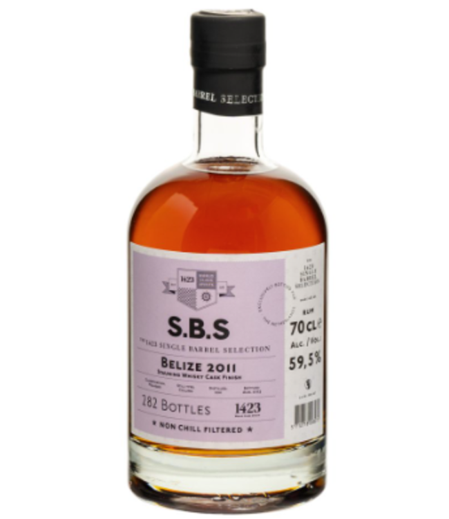 1423 S.B.S Belize 2011 Stauning Whisky Cask (59.9%)