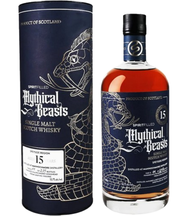 Mannochmore 15YO - Spirit Filled Mythical Beasts