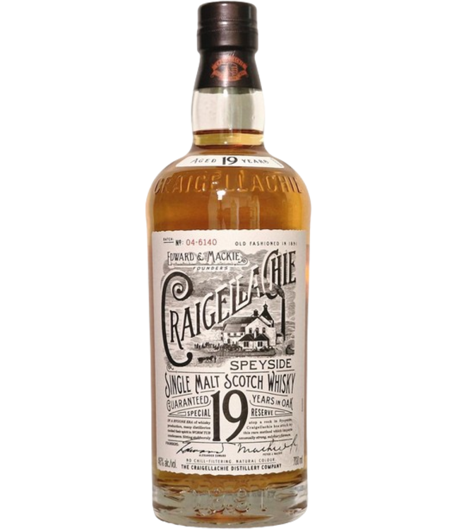 Craigellachie 19YO (46%)