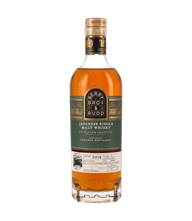 Berry Bros & Rudd Berry Bros & Rudd Sakurao Vintage 2019 (62%)