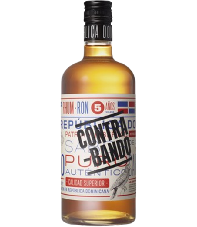 Contra Bando 5YO Ron Dominica (38%)