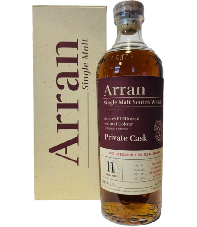 Arran 11YO Private Cask #2012/2081 (51,2%)