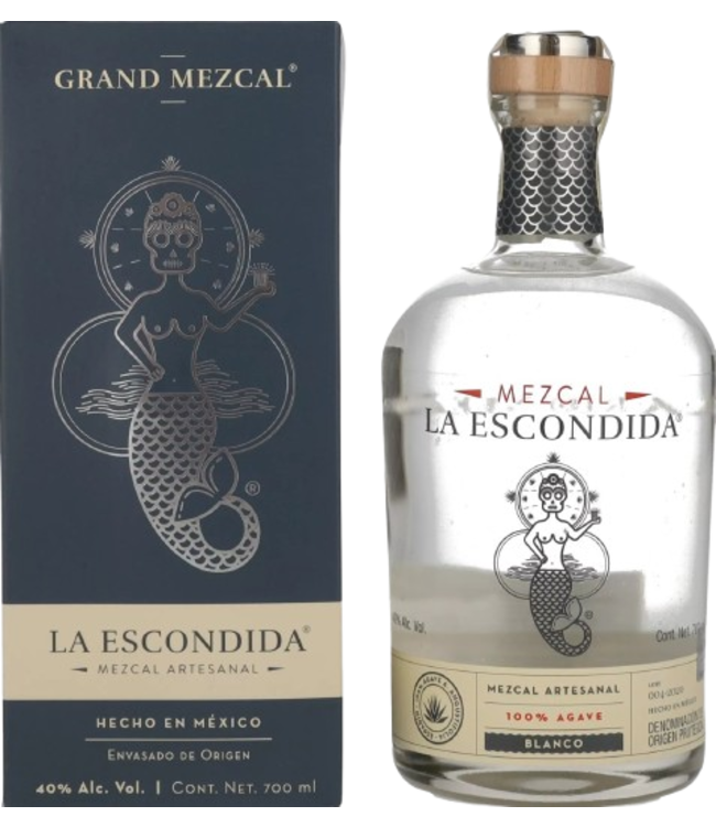 La Escondida La Escondida Mezcal Blanco (40%)