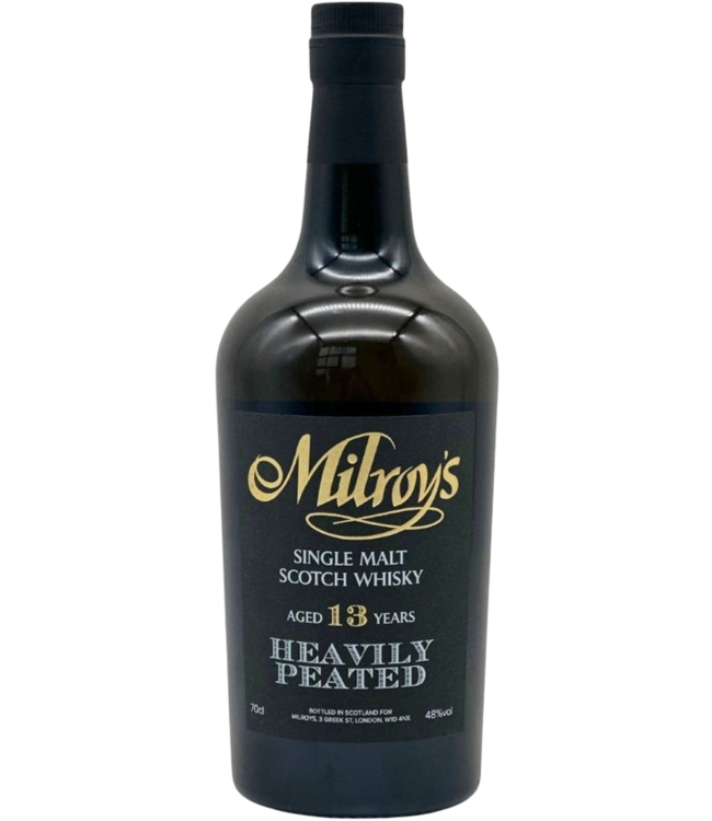 Milroy's Milroy's 13YO Heavily Peated Single Malt Scotch Whisky (48%)