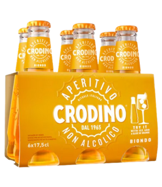 Crodino Aperitivo Biondo 6-pack (0%)