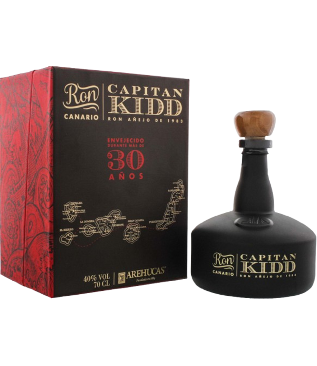 Arehucas Captain Kidd 30YO (40%)