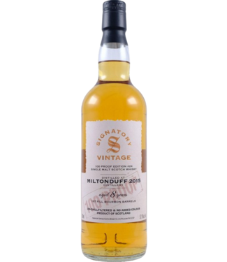 Signatory Vintage Signatory 100 Proof - 8YO Miltonduff 2015 (57,1%)