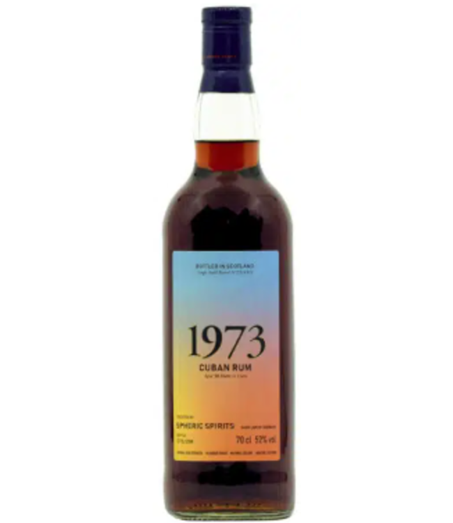 Spheric Spirits Spheric Spirits Cuban Rum 50YO - 1973 (52%)