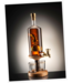 Stylish Whisky Whisky Decanter with Barley Tap Refillable & 2 Whisky Glasses (350ml)