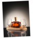 Stylish Whisky Whisky / Rum Barrel Refillable Decanter & 2 Glasses (200ml)