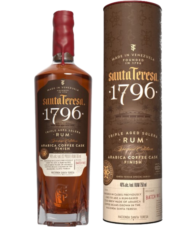 Santa Teresa Santa Teresa 1796 Rum Arabica Coffee Cask Finish (46%)