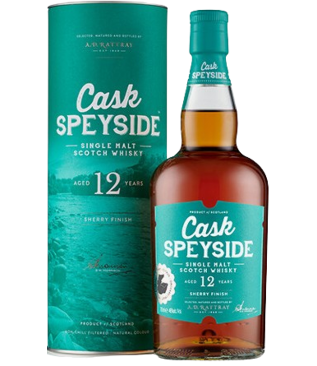 A.D. Rattray Cask Speyside 12YO Sherry Finish - A.D. Rattray (46%)