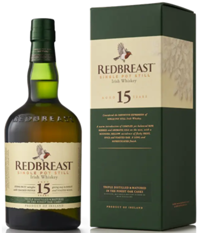 Redbreast 15yo (46% ABV)