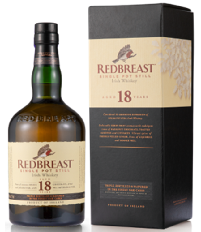 Redbreast 18yo (46%) - LEVERING VANAF 15 MEI