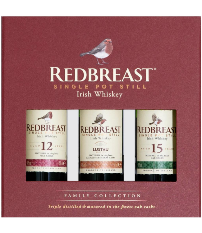 Redbreast Miniature Set (44%) - LEVERBAAR VANAF 15 MEI