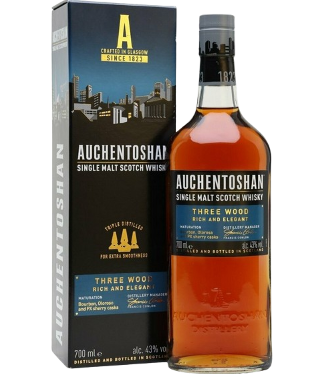 Auchentoshan Three Wood (43%)